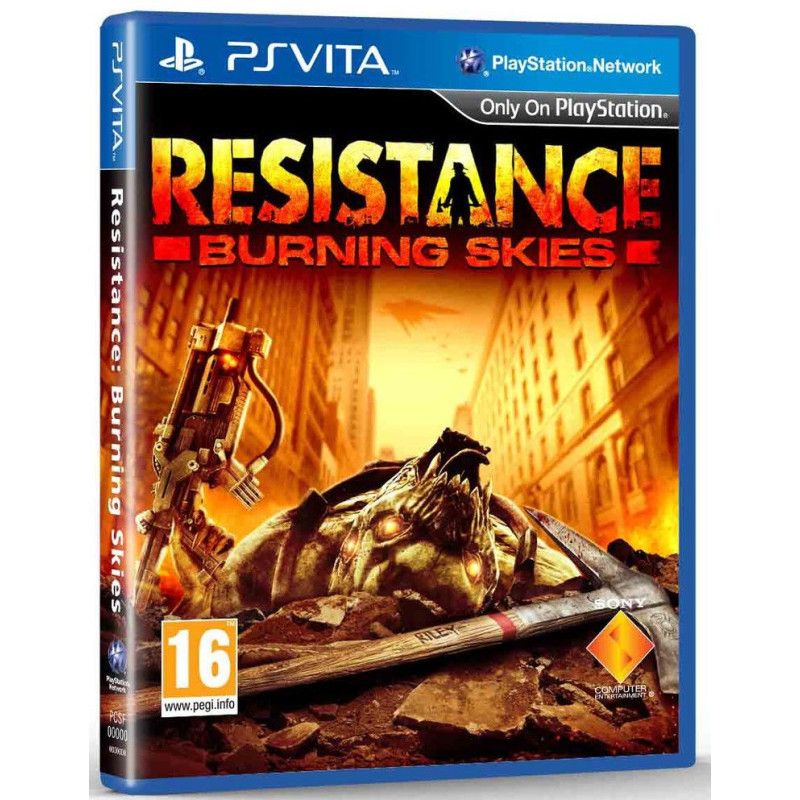 Juego PS VITA Resistance Burning Skies (Open)