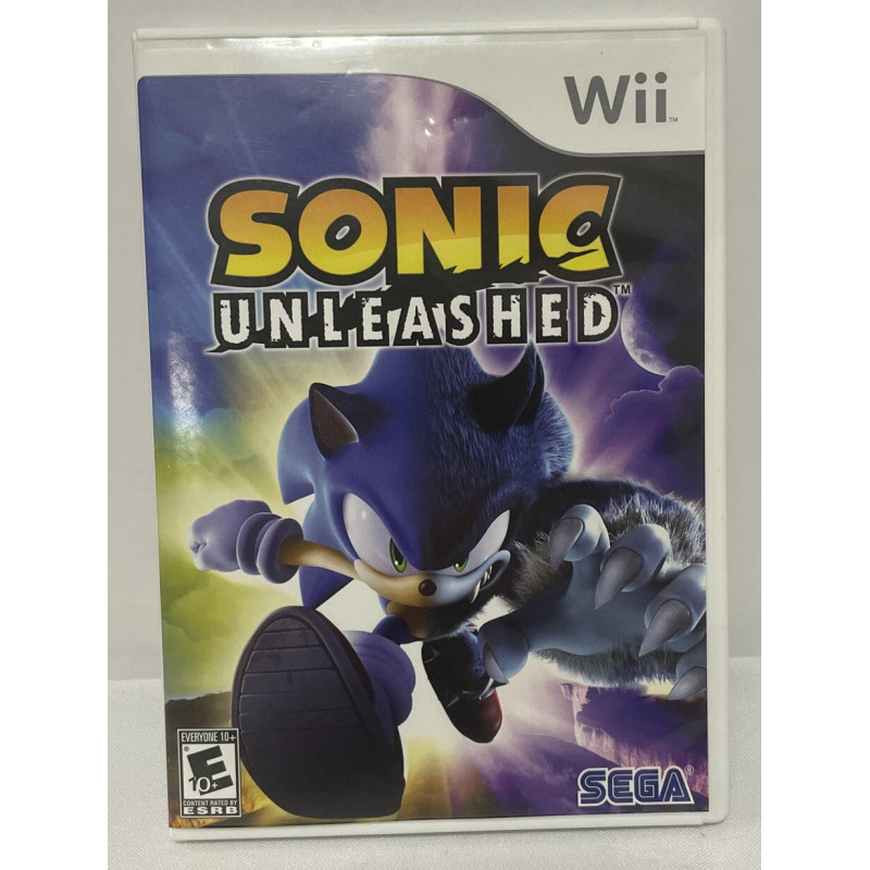 Juego WII Sonic Unleashed (Open)