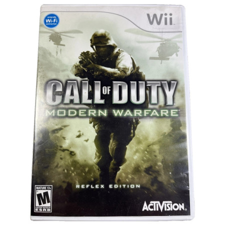 Juego WII Call of Duty: Modern Warfare: Reflex Edition (Open)