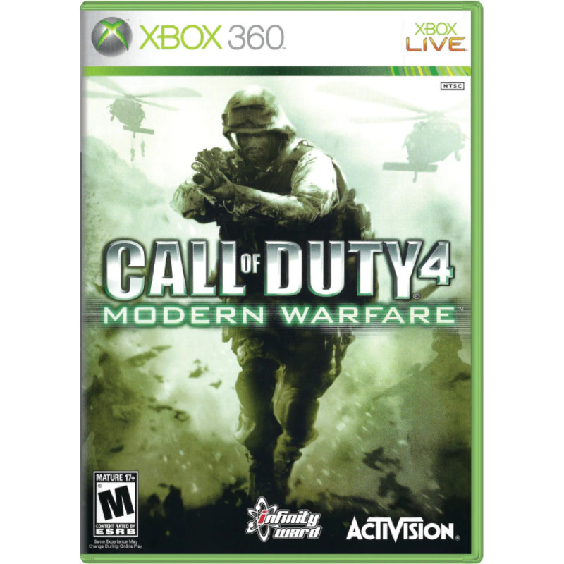 Juego XBOX 360 Call of Duty 4: Modern Warfare (Open)