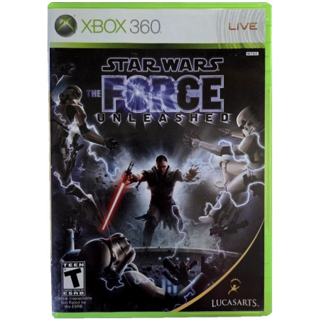 Juego XBOX 360 Star Wars: The Force Unleashed (Open)