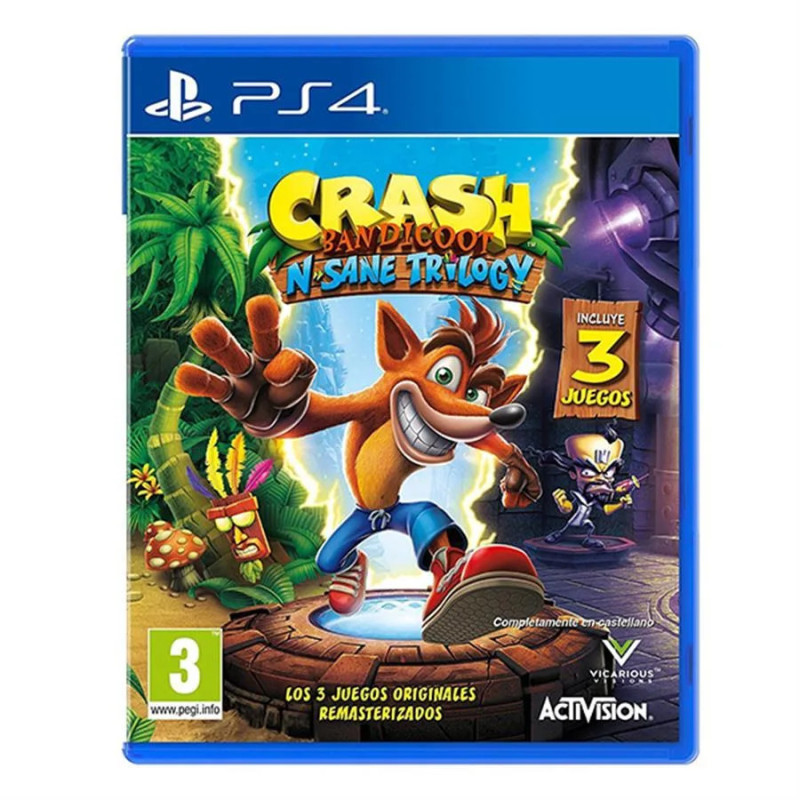 Juego PS4 Crash Bandicoot N. Sane Trilogy (open)