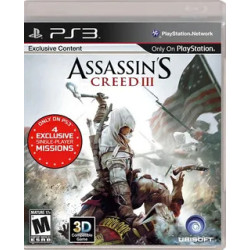 Juego PS3 Assassin's Creed III (open)