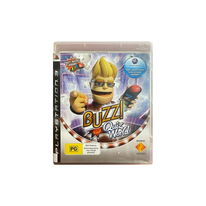Juego PS3 Buzz! Quiz World (open)
