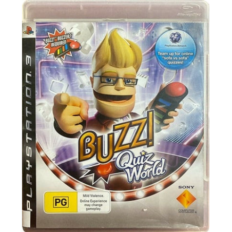 Juego PS3 Buzz! Quiz World (open)