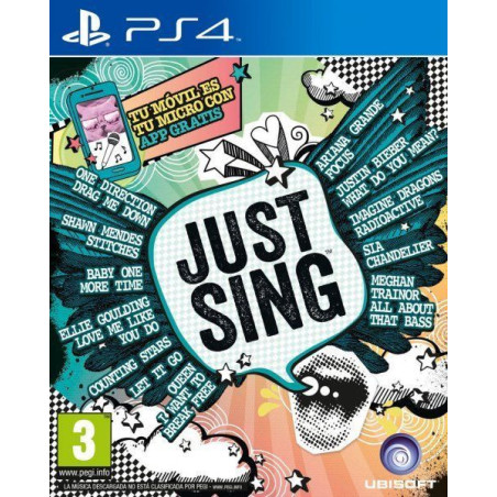 Juego PS4 Just Sing (open)